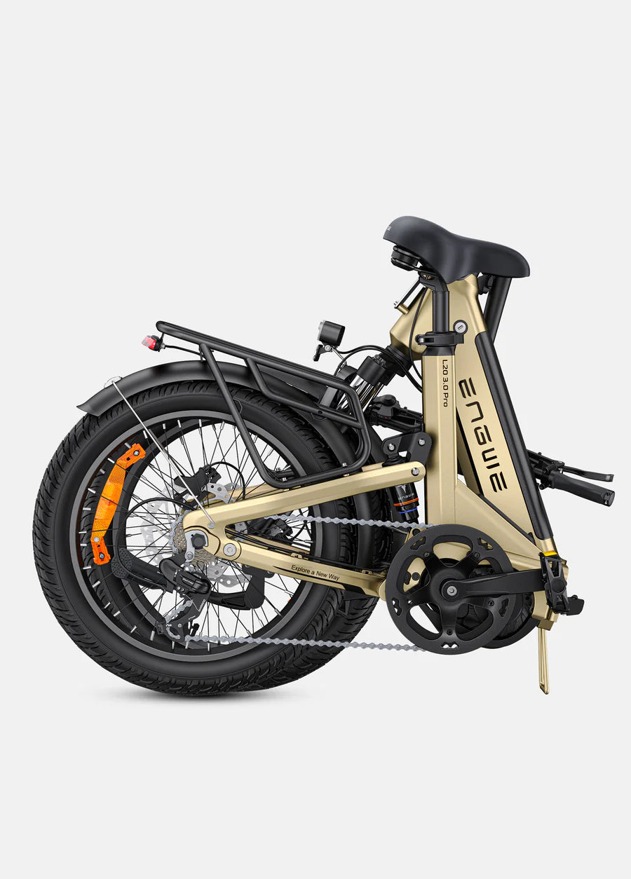 Engwe L20 3.0 Pro Fatbike Vouwfiets Elektrisch - Zwart - AE-trading