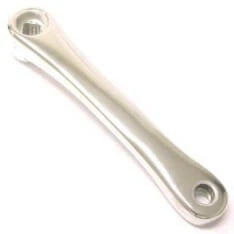 Dotek crank links 170mm alu zilver - AE-trading