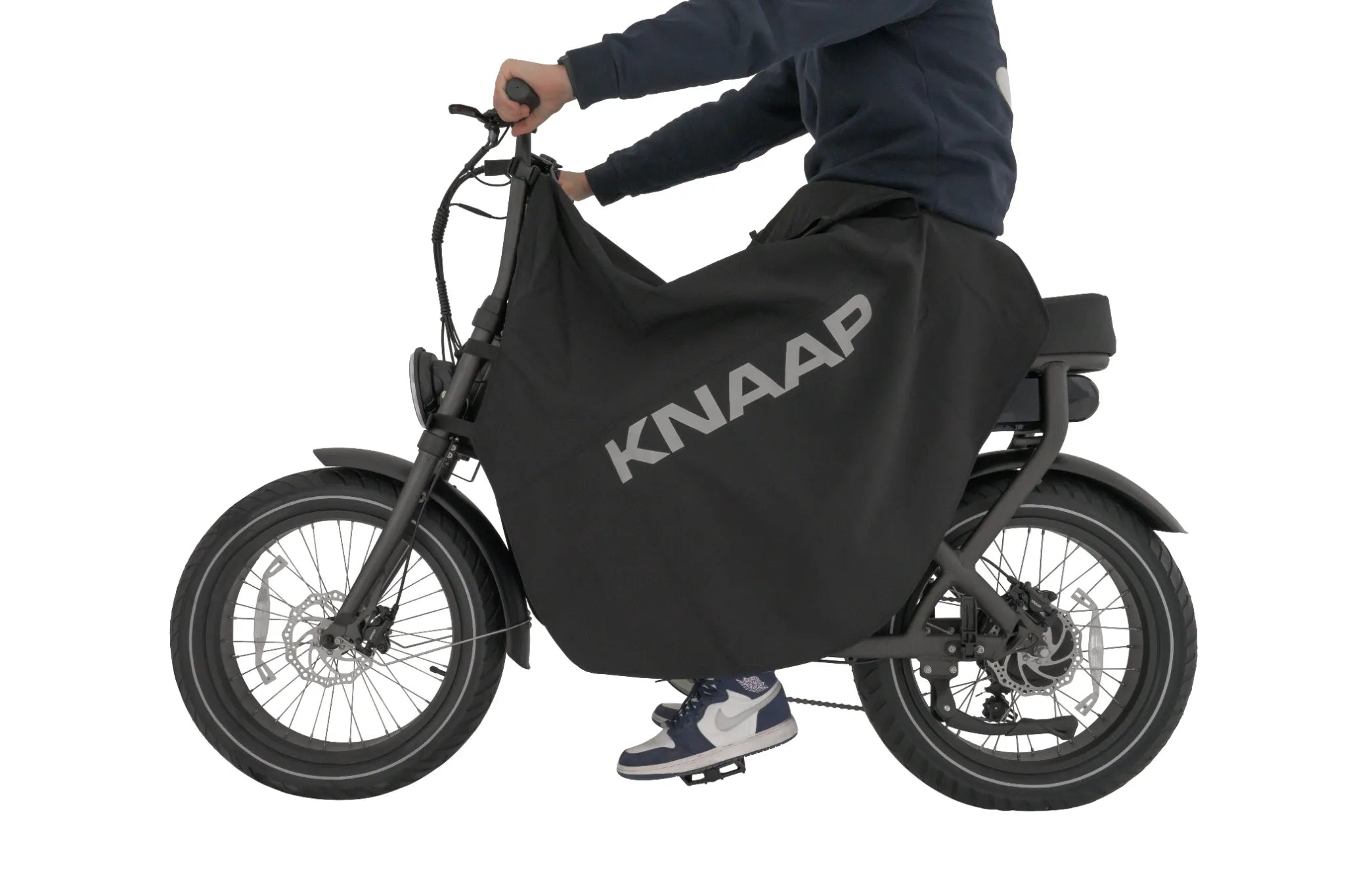 Beenkleed Knaap Fatbike Zwart - Origineel - AE-trading