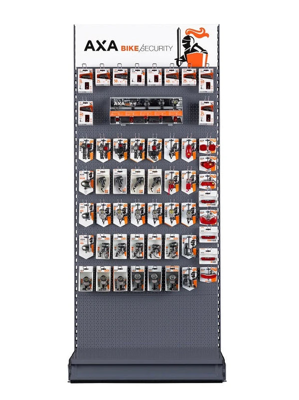 Axa schap verlichting groot, met een combi van verlichting. 100x200 cm, vraag onze vertegenwoordigers voor plaatsing en acties. Prijs op basis van 1 artikel per haak. (Genoemde prijs betreft alleen de producten en is exclusief stellingmateriaal en toeb... - AE-trading