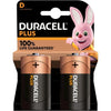 Duracell batterij Plus 100% extra life MN1300/LR20/D BP2 - AE-trading