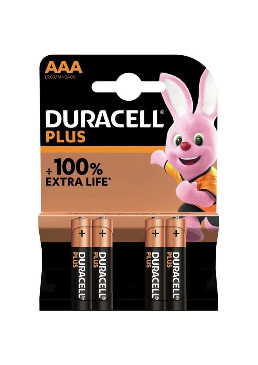 Duracell batterij Plus 100% extra life MN1500/LR6/AA BP4 - AE-trading