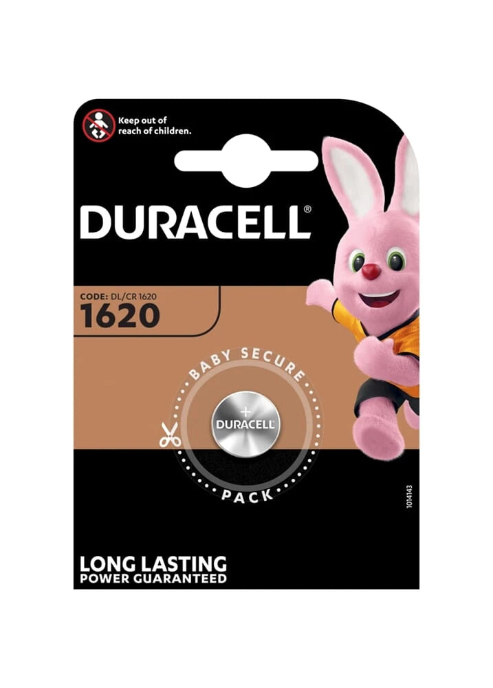 Duracell batterij CR1620 3V krt (1) - AE-trading