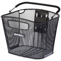 Basil mand Bold front KF 26L zwart 34x28x27cm - AE-trading