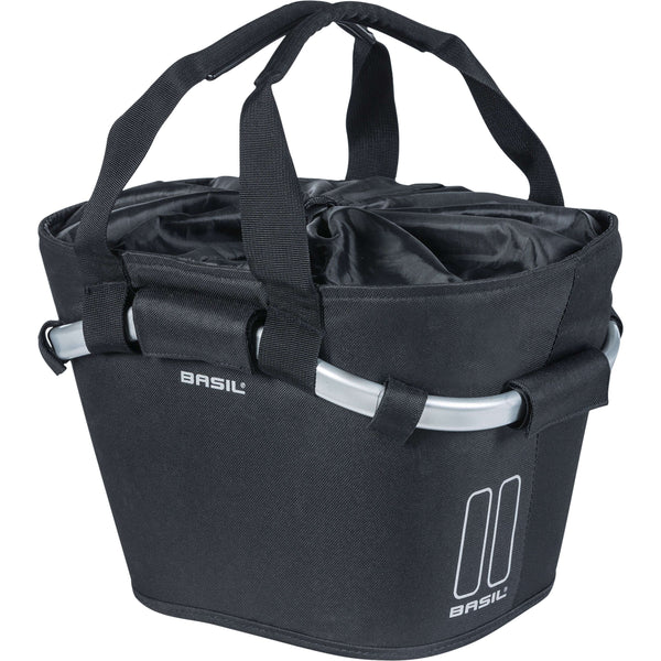 Basil mand front Classic Carry All KF 15L zwart 20x26x19cm - AE-trading