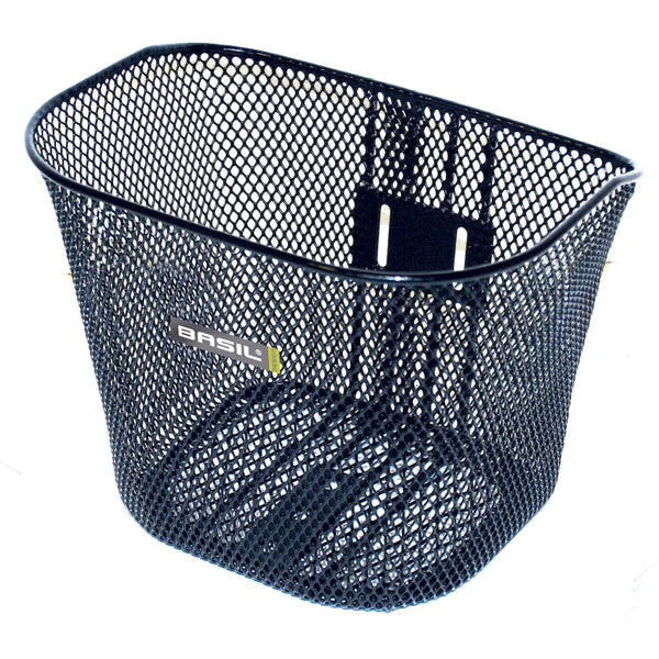 Basil fietsmandje Toronto 10L zwart 25x20x20cm - AE-trading