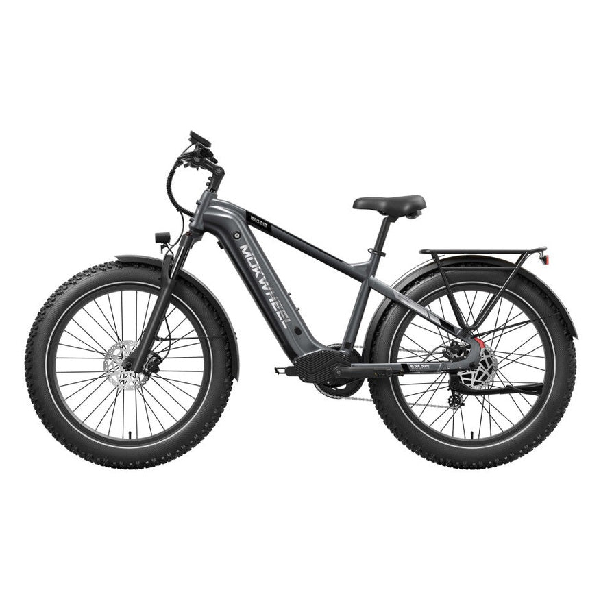 Mokwheel Basalt – Asgrijs – 720Wh – Elektrische Fatbike - AE-trading