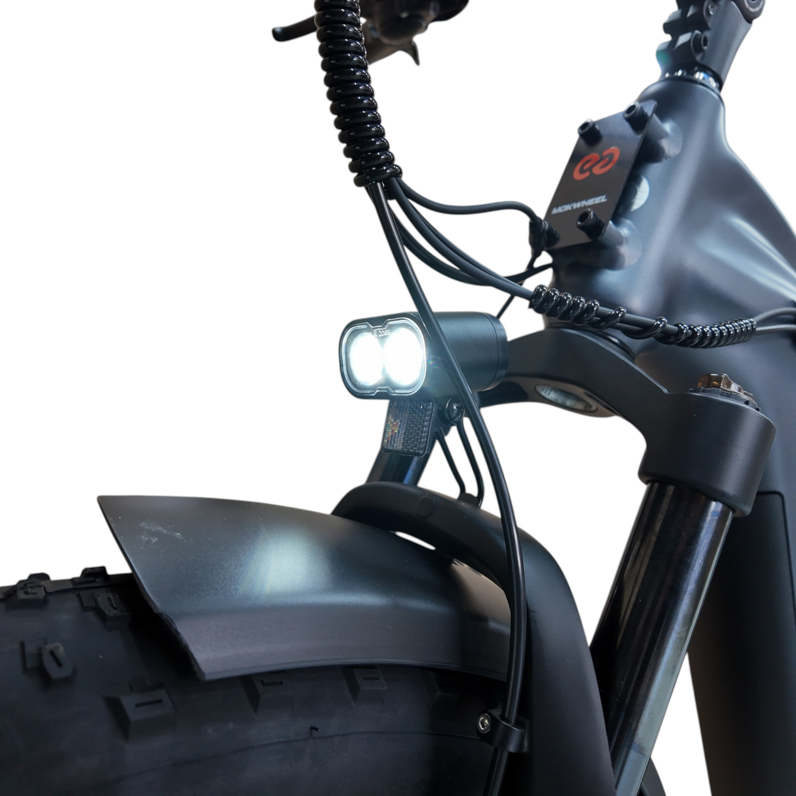 Mokwheel Basalt Mountainbike Fatbike – Asgrijs – 720Wh - AE-trading