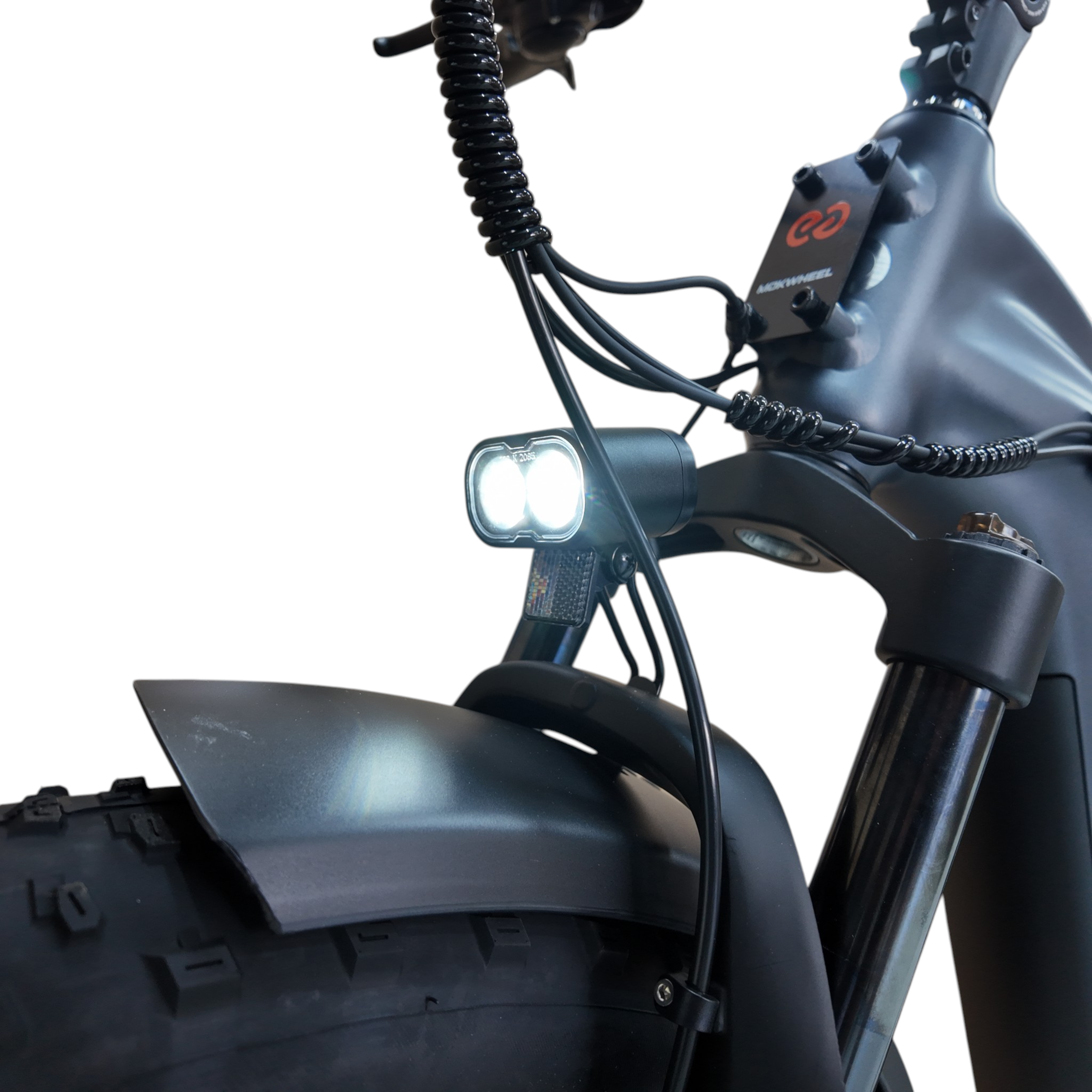 Mokwheel Basalt Mountainbike Fatbike – Asgrijs – 720Wh - AE-trading