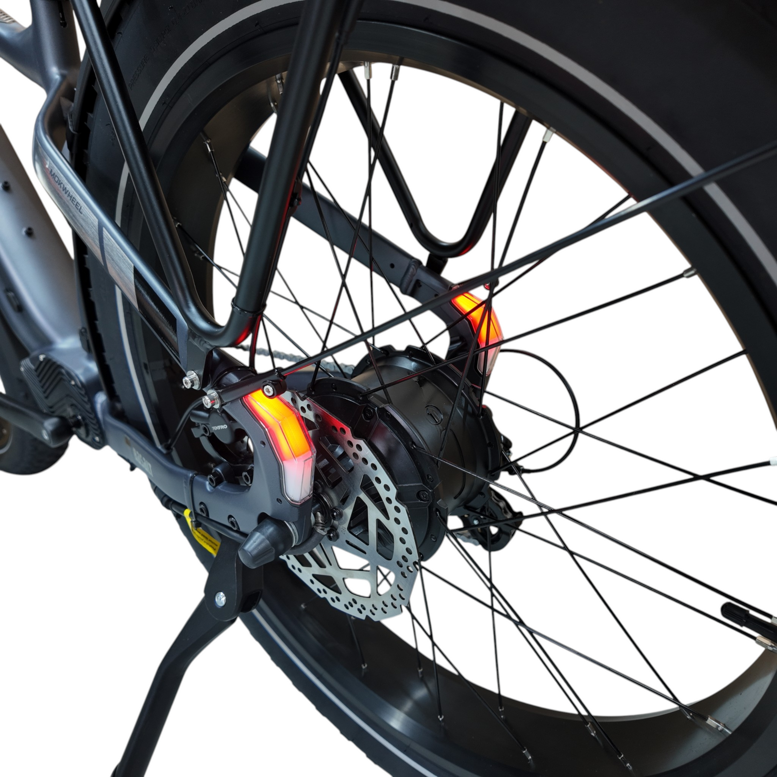 Mokwheel Basalt Mountainbike Fatbike – Asgrijs – 720Wh - AE-trading