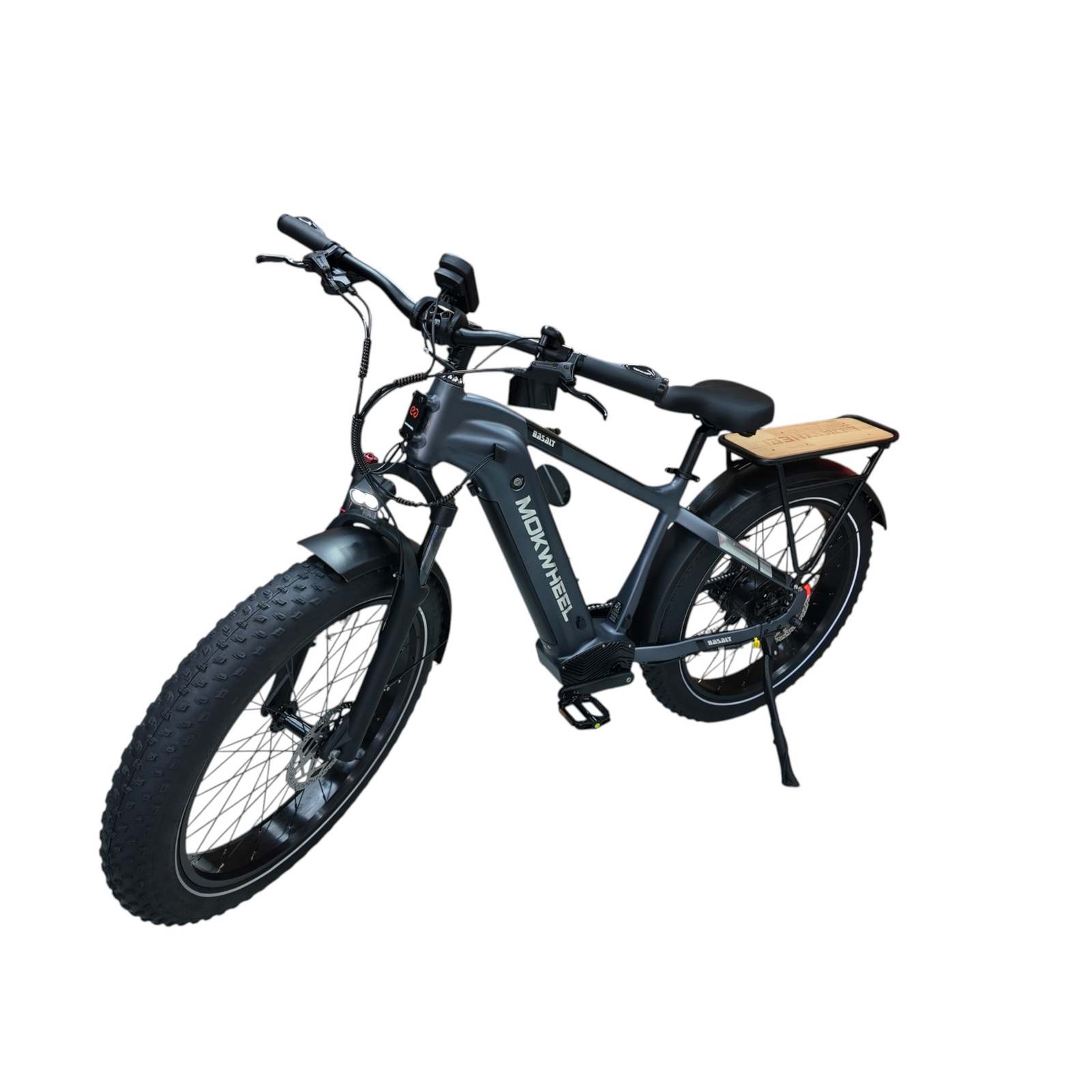 Mokwheel Basalt Mountainbike Fatbike – Zwart – 940Wh - AE-trading