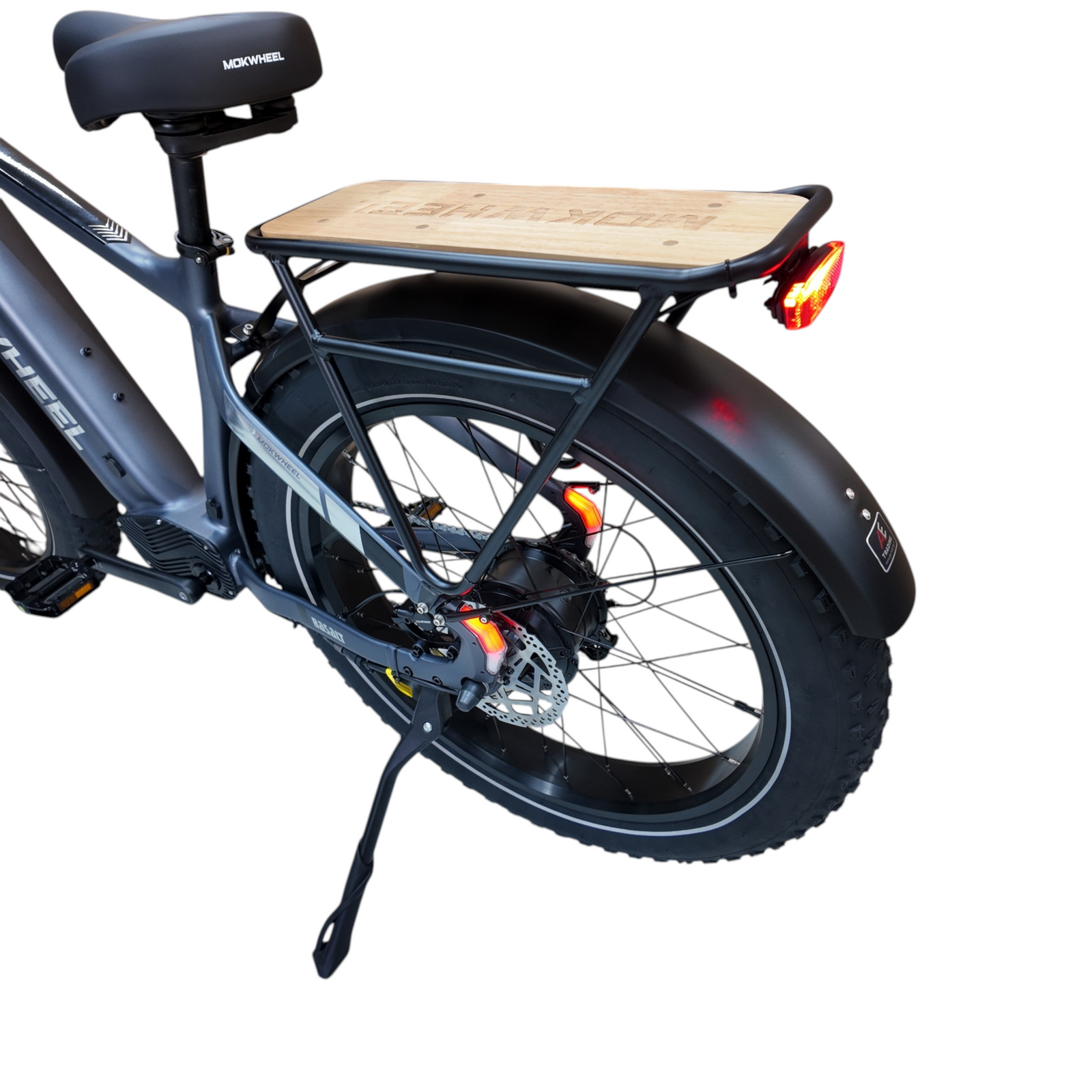 Mokwheel Basalt Mountainbike Fatbike – Asgrijs – 720Wh - AE-trading