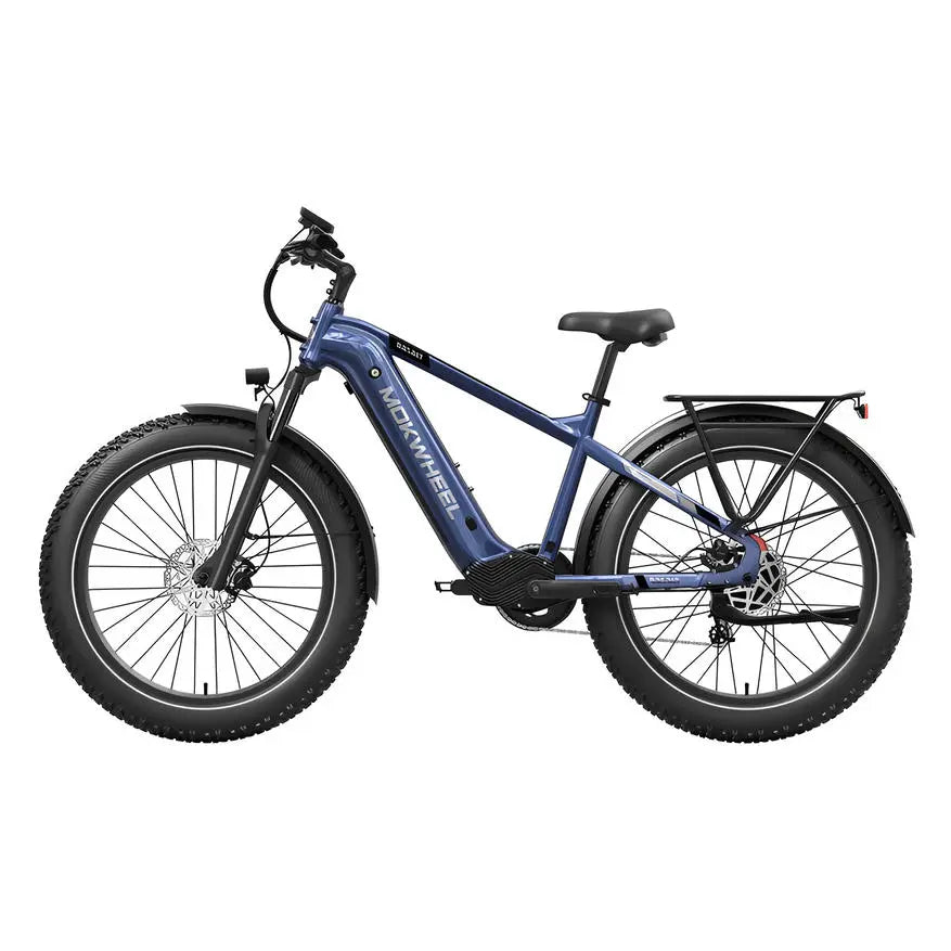 Mokwheel Basalt Mountainbike Fatbike – Blauw – 720Wh - AE-trading
