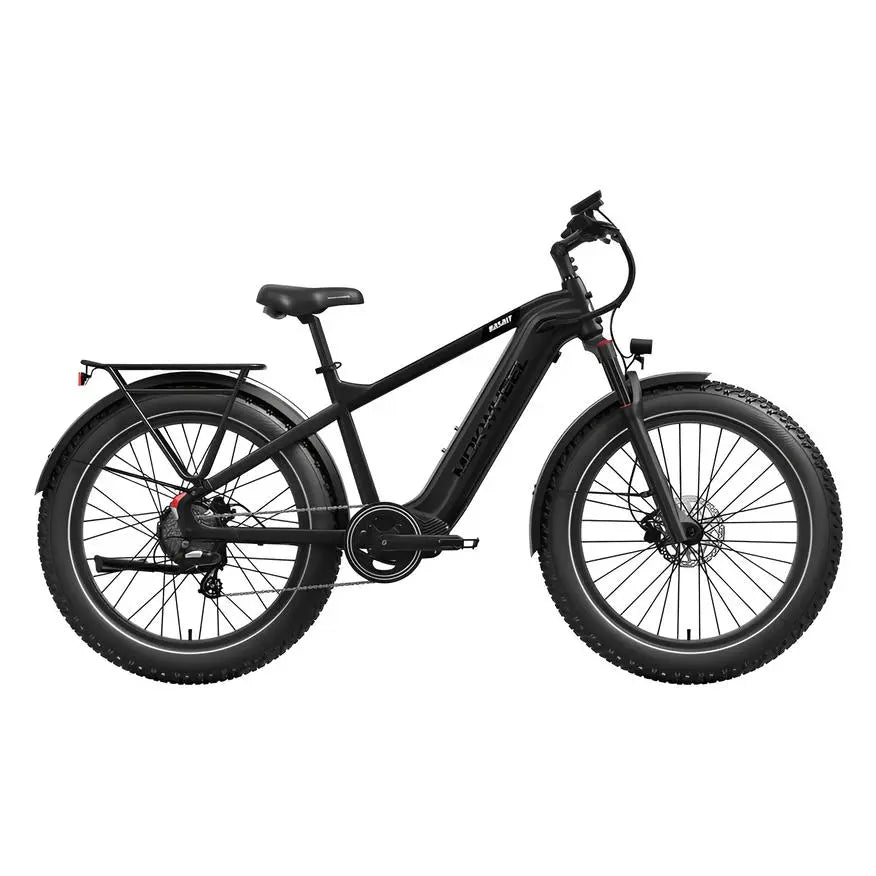 Mokwheel Basalt Mountainbike Fatbike – Zwart – 720Wh - AE-trading