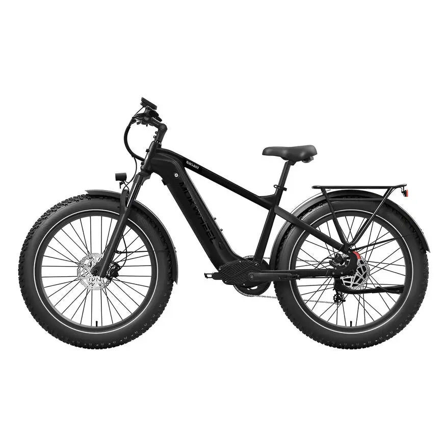 Mokwheel Basalt Mountainbike Fatbike – Zwart – 720Wh - AE-trading