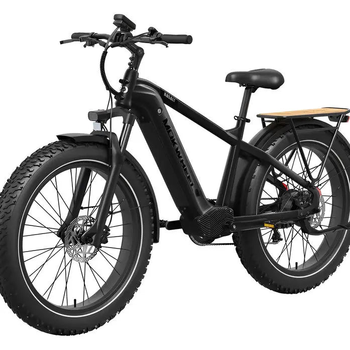Mokwheel Basalt Mountainbike Fatbike – Zwart – 720Wh - AE-trading