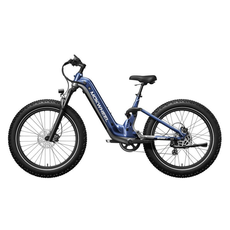 Mokwheel Obsidian ST – Blauw/Grijs – 940Wh – Elektrische Fatbike - AE-trading