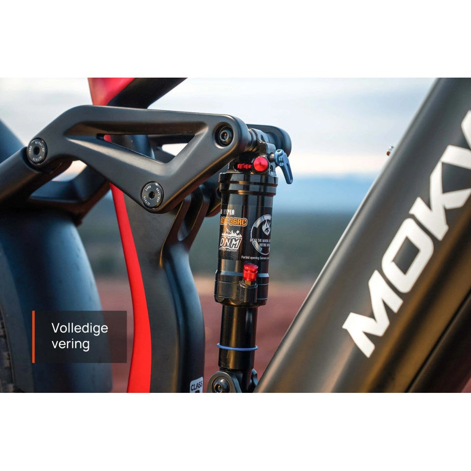 Mokwheel Obsidian ST – Blauw/Grijs – 940Wh – Elektrische Fatbike - AE-trading