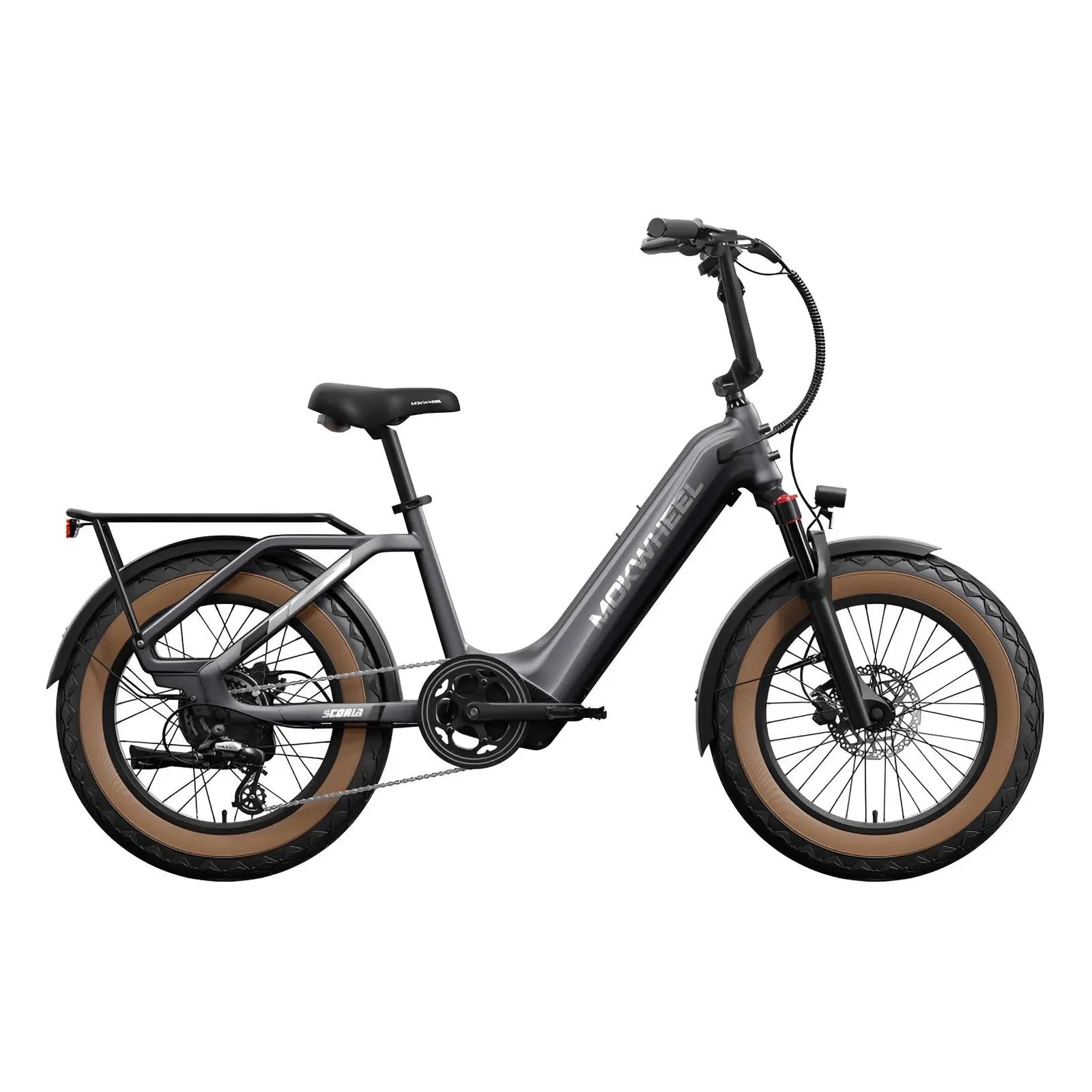 Mokwheel Scoria 2.0 Fatbike – Grijs - AE-trading