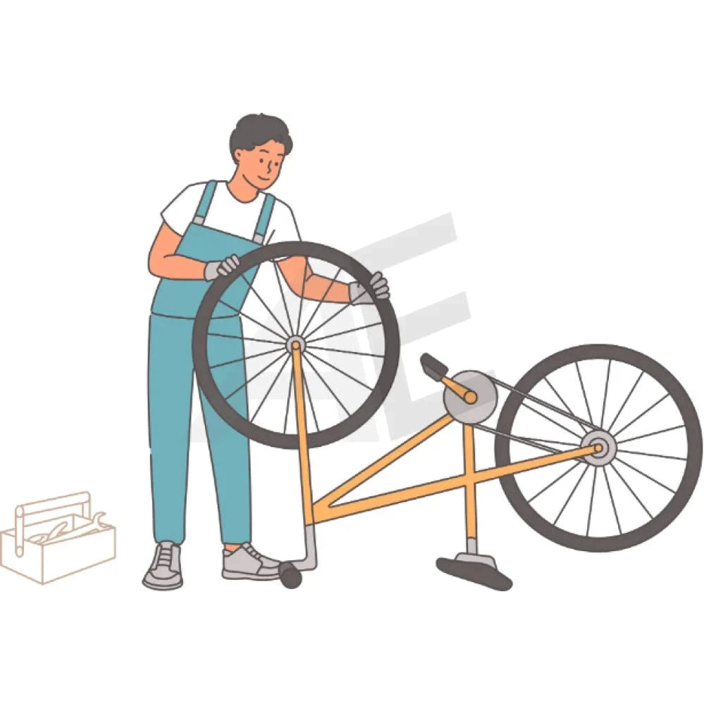 Montageservice - fiets wordt geheel rijklaar geleverd - Qmwheel - AE-trading