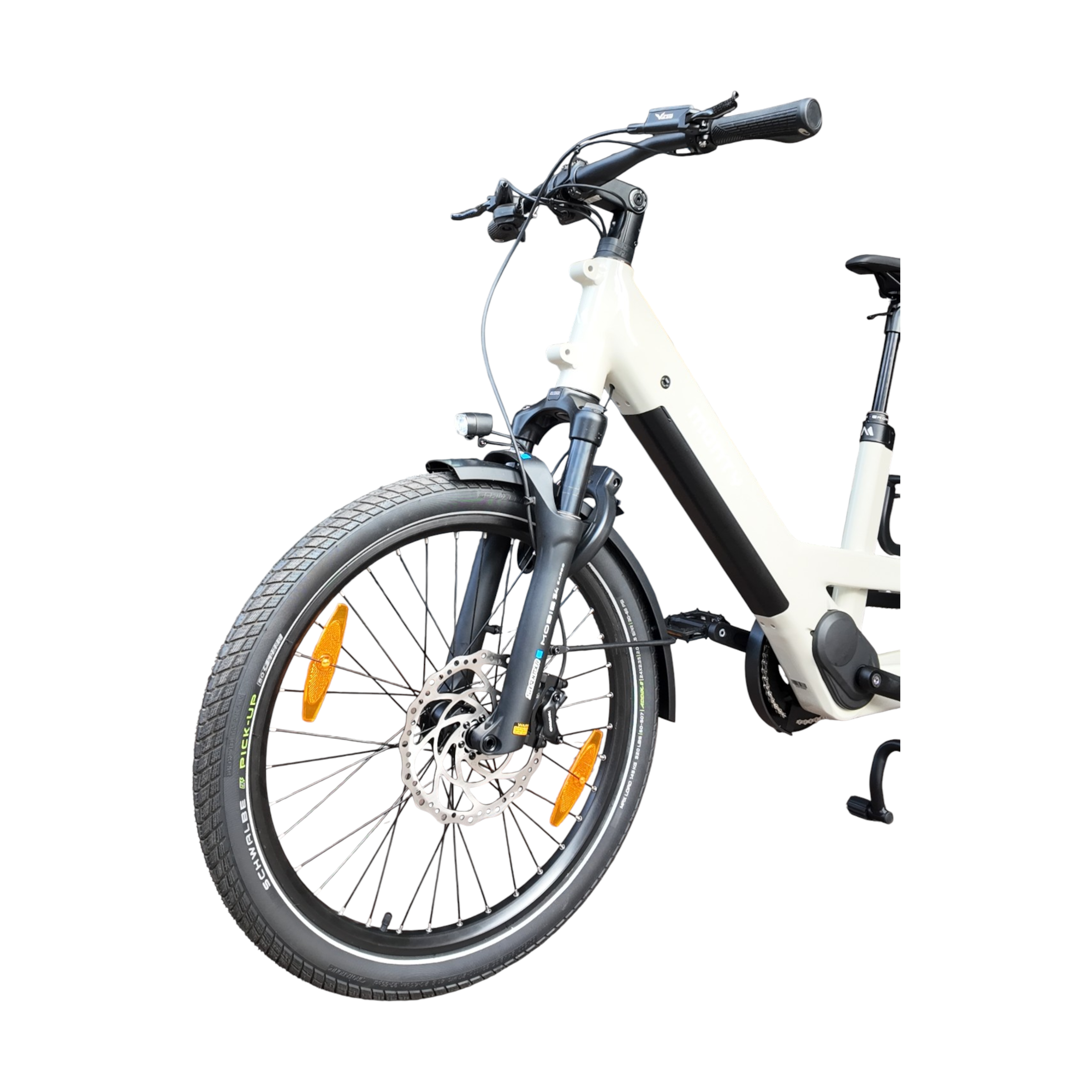 Monty Cargo V4 Rover - Wit - Elektrische Longtail - AE-trading