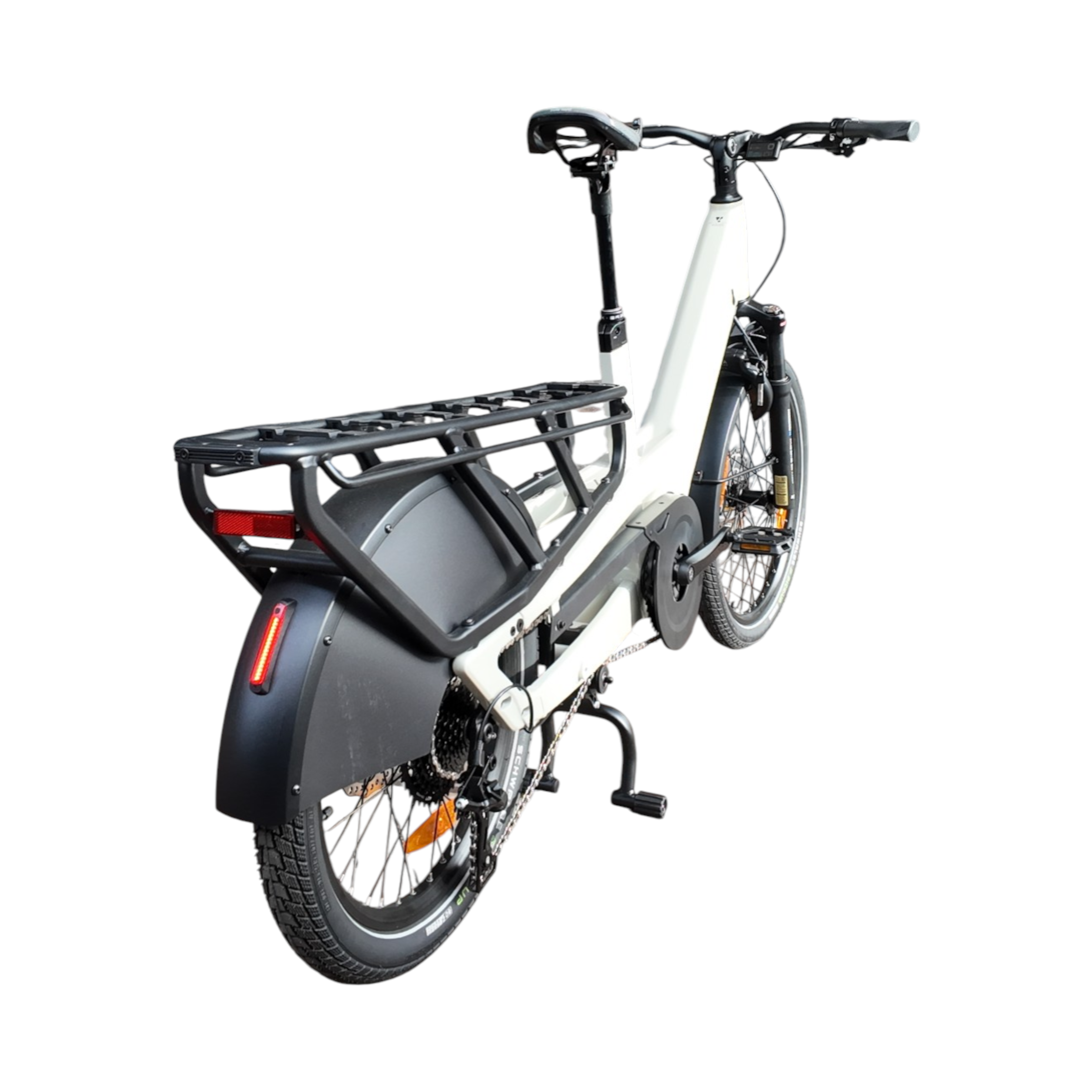 Monty Cargo V4 Rover - Wit - Elektrische Longtail - AE-trading