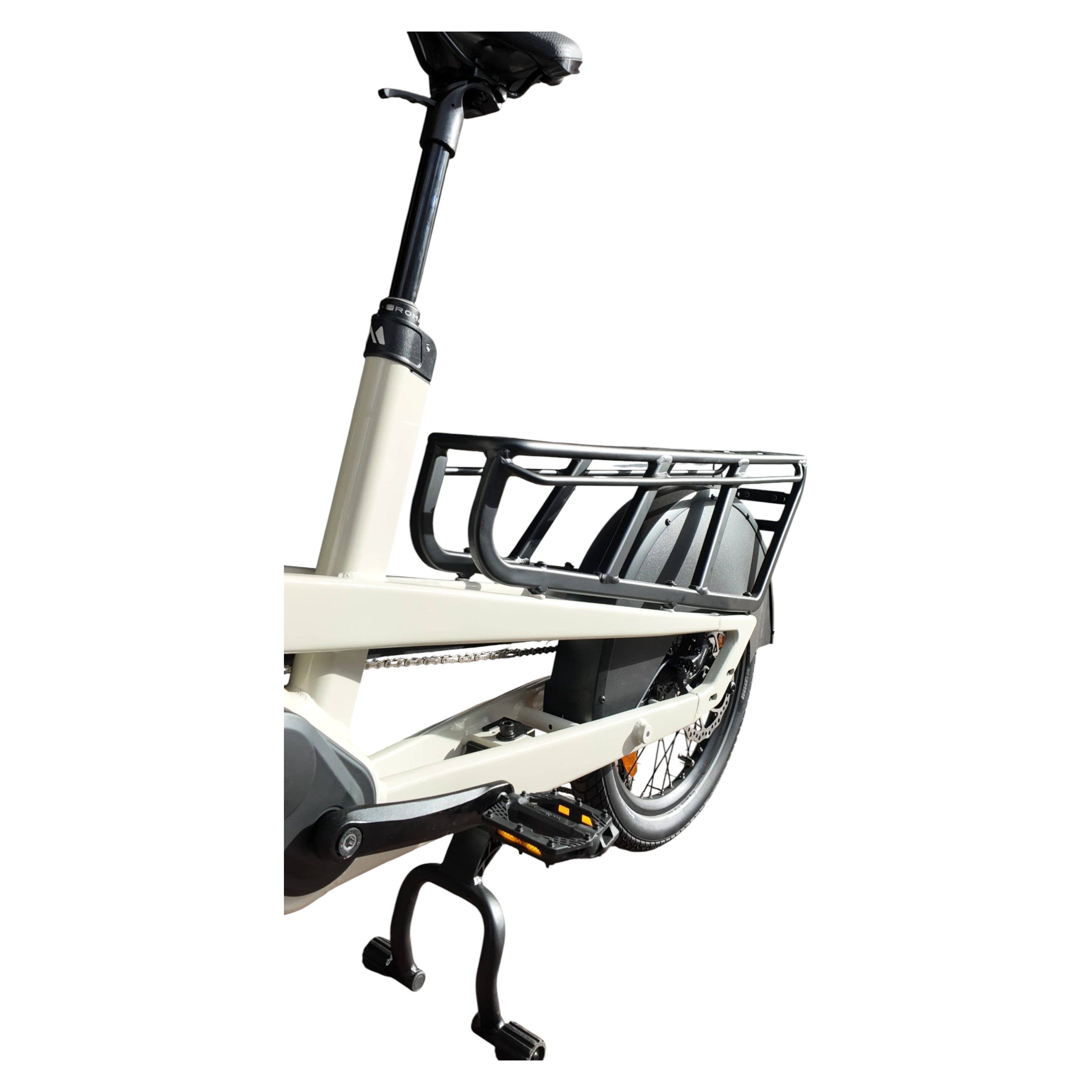 Monty Cargo V4 Rover - Wit - Elektrische Longtail - AE-trading