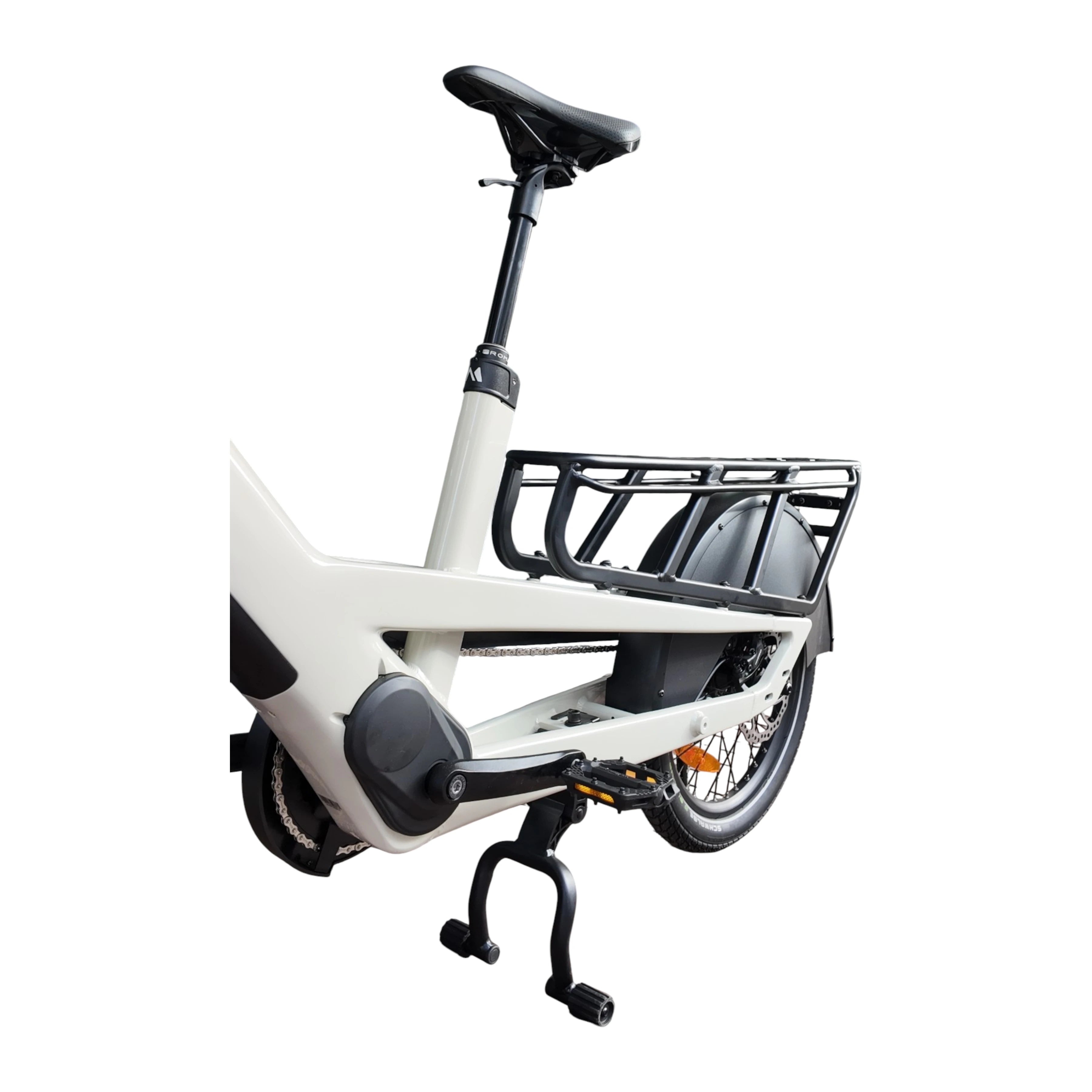 Monty Cargo V4 Rover - Wit - Elektrische Longtail - AE-trading