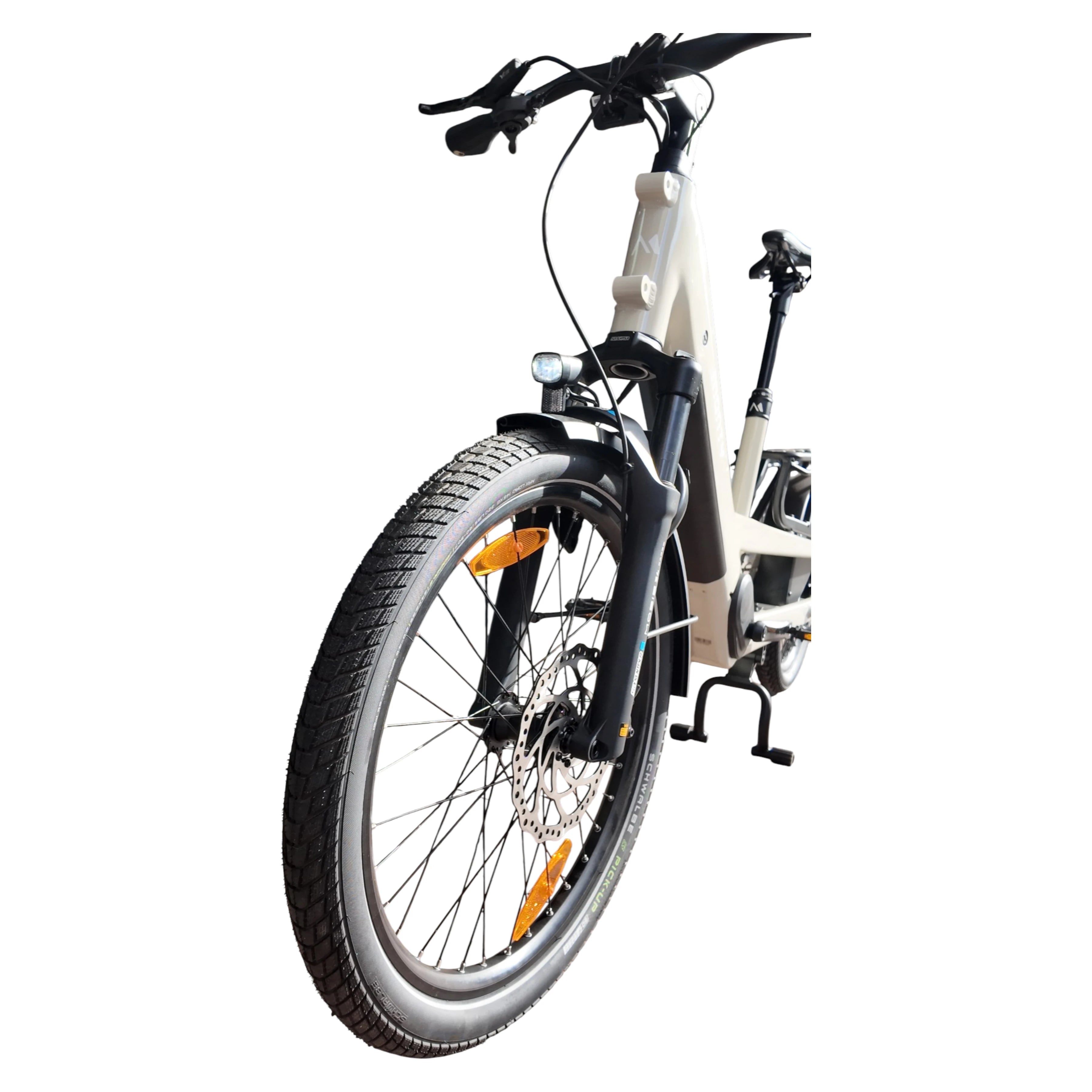 Monty Cargo V4 Rover - Wit - Elektrische Longtail - AE-trading