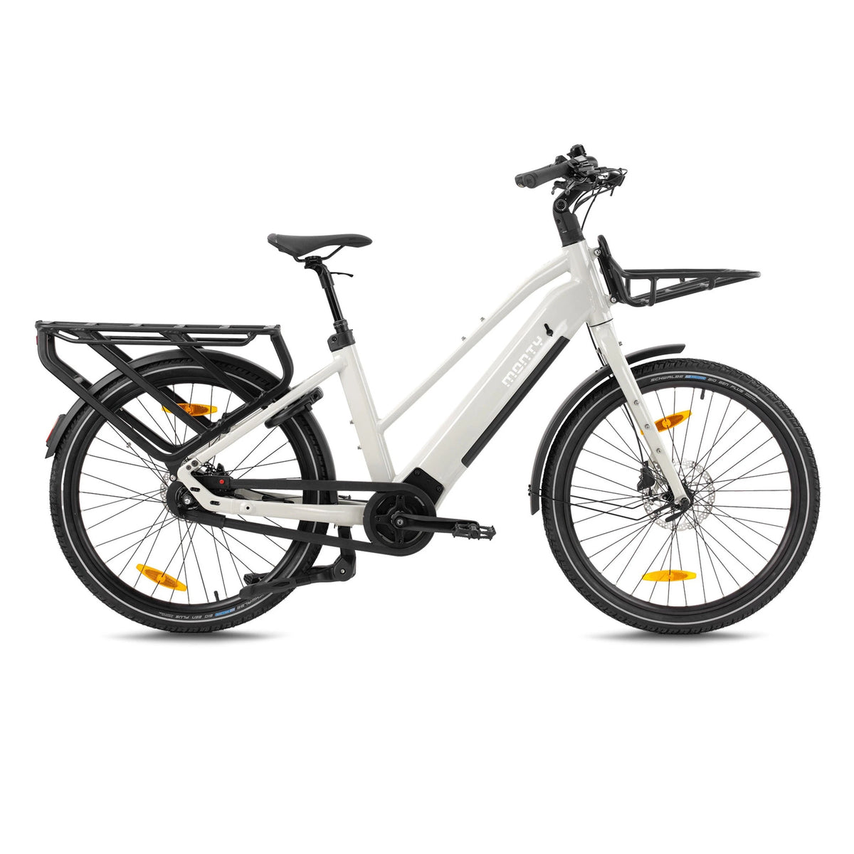 Monty Cargo V6 Strada ST - Elektrische Longtail - Glanzend Wit - AE-trading