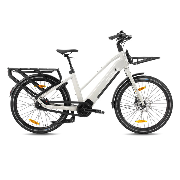 Monty Cargo V6 Strada ST - Elektrische Longtail - Glanzend Wit - AE-trading
