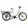 Monty Cargo V8 - Elektrische Longtail - Glanzend wit - AE-trading