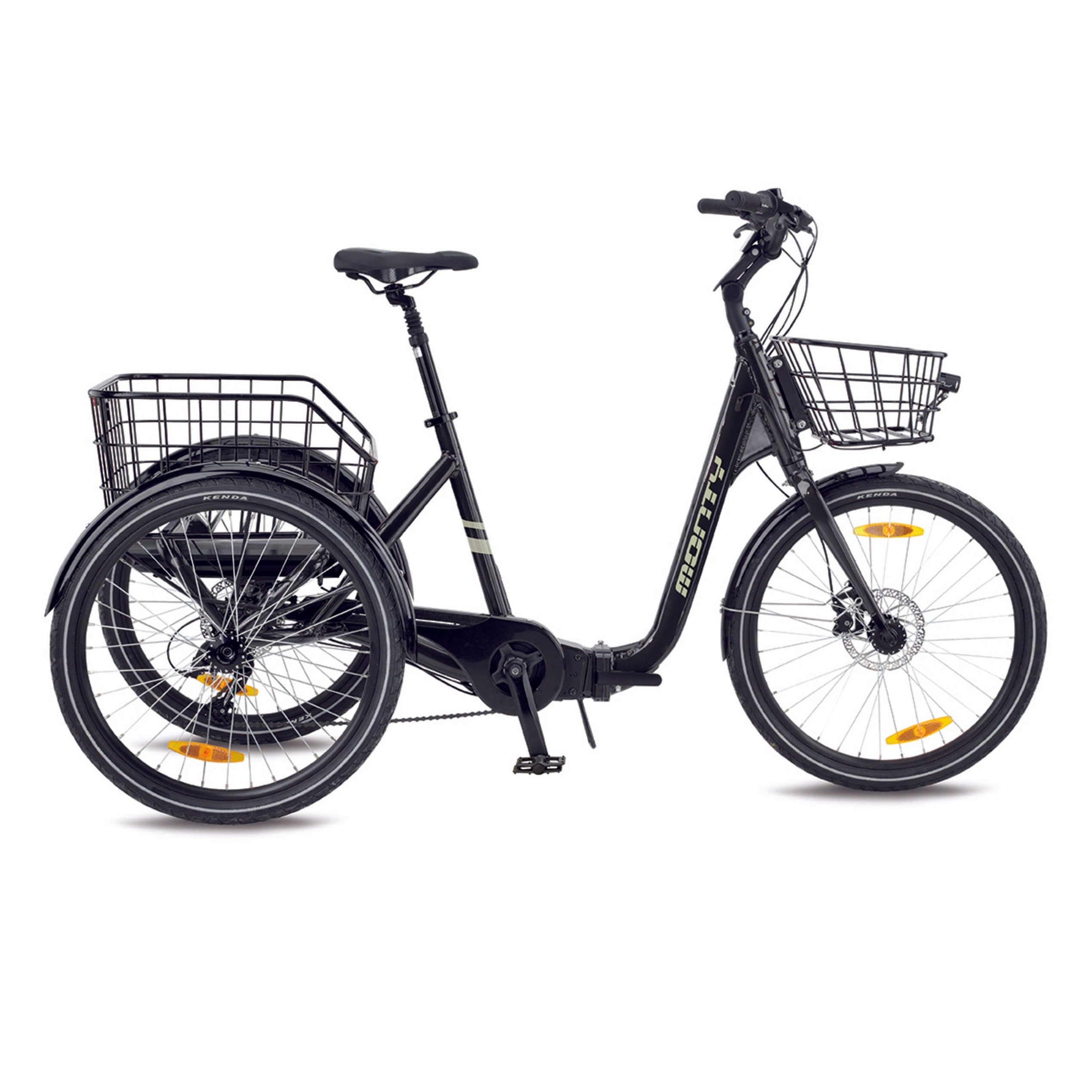 Monty Rocket 24 - Black - Elektrische Driewieler - AE-trading