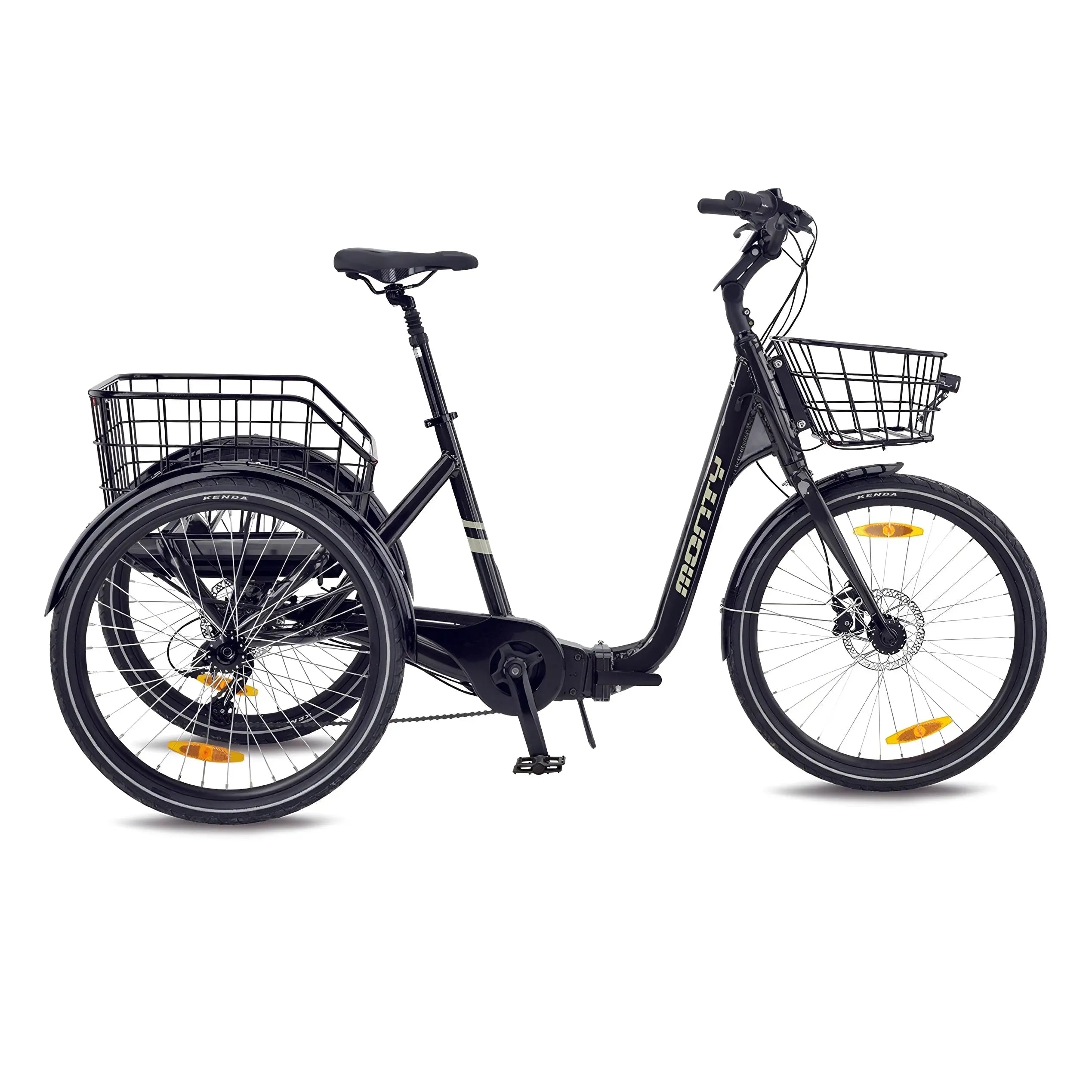Monty Rocket 24 - Black - Elektrische Driewieler - AE-trading