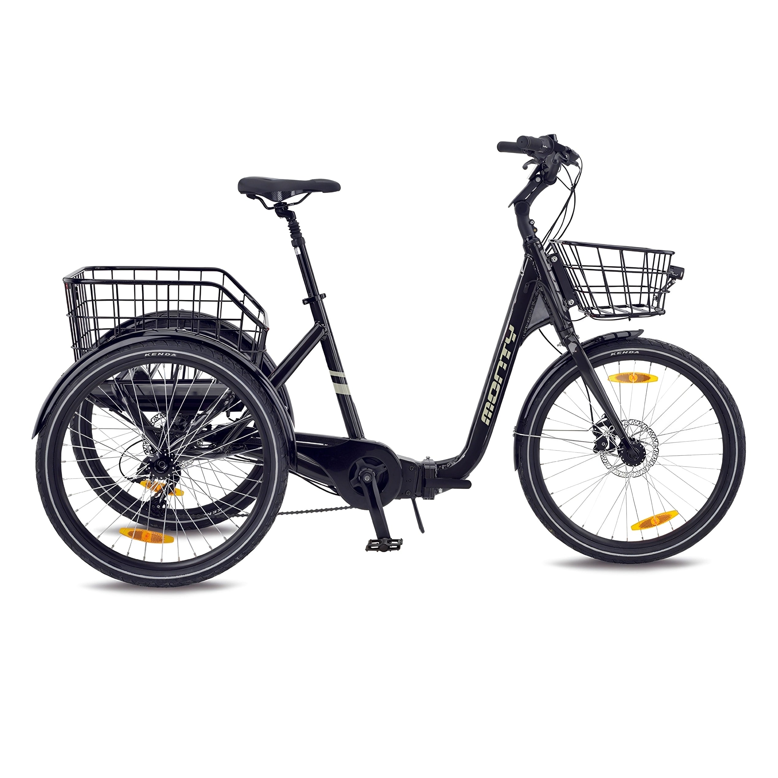 Monty Rocket 24 - Black - Elektrische Driewieler - AE-trading