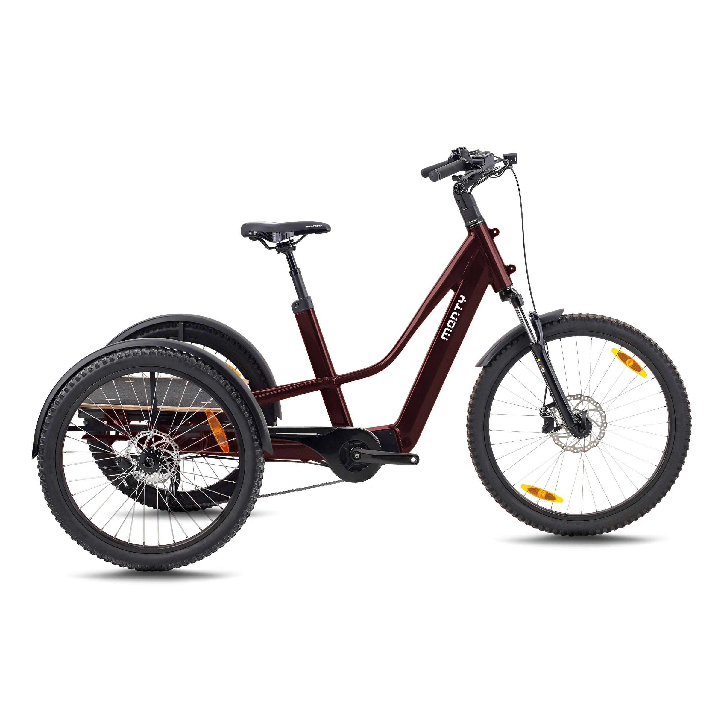 Monty Rocket XC - Bordeaux - Elektrische Driewieler - AE-trading