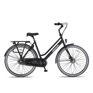 New York Plus 28 Inch - Midnight Black - 53cm - Damesfiets - AE-trading