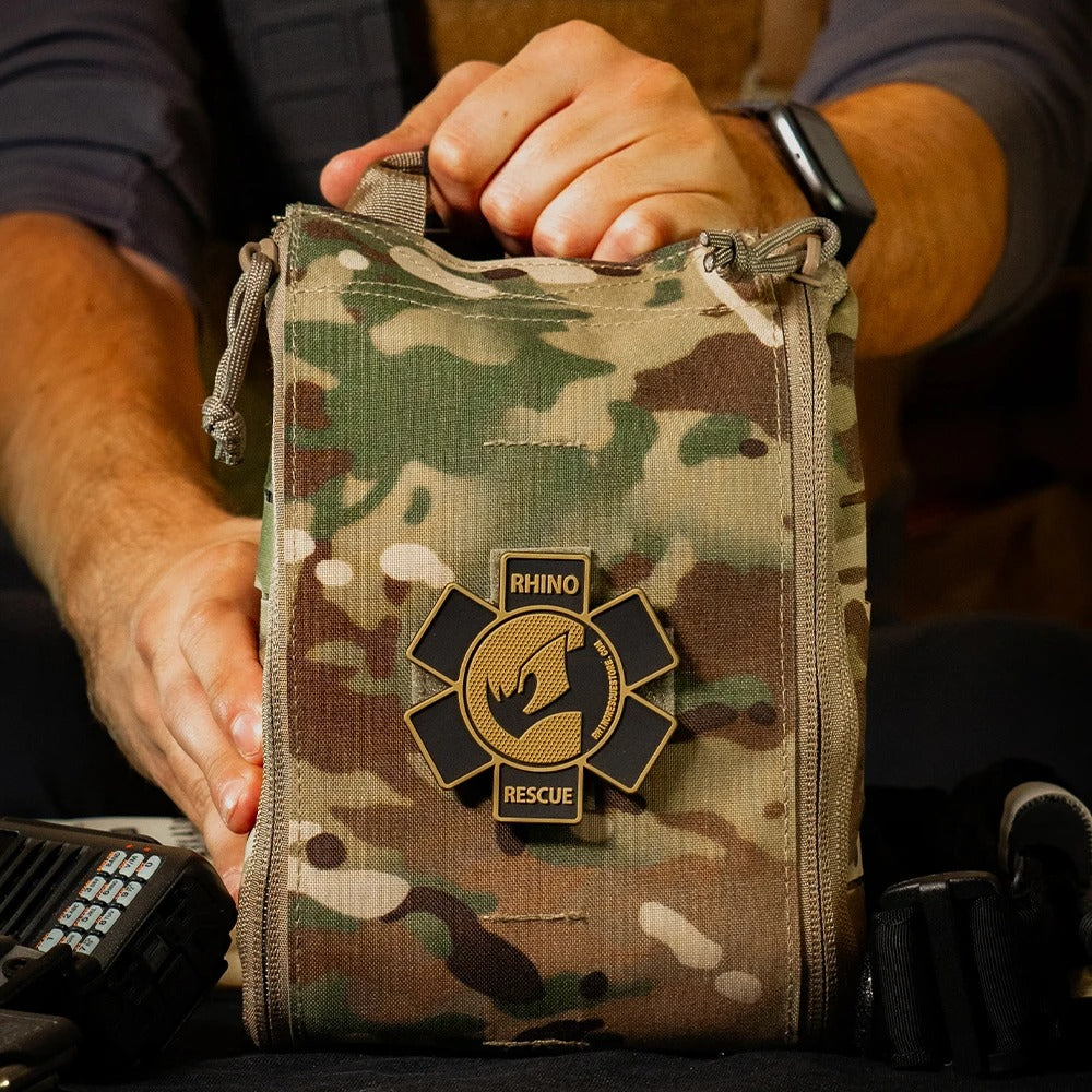 Noodpakket Rhino Rescue CR-002M First Aid Kit - Tactische EHBO Survival voor Rampsituaties