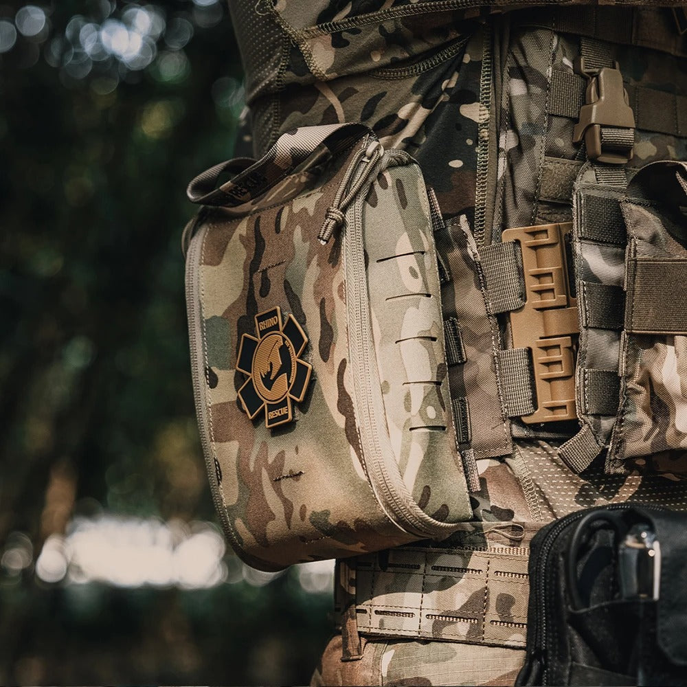 Noodpakket Rhino Rescue CR-002M First Aid Kit - Tactische EHBO Survival voor Rampsituaties