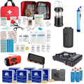 Noodpakket voor 72 Uur op advies Overheid Compleet - Waterfilter - Opbergzak - Solar Powerbank - Gasfornuis - Nood Radio - EHBO-kit - Isolatiedeken - AE-trading