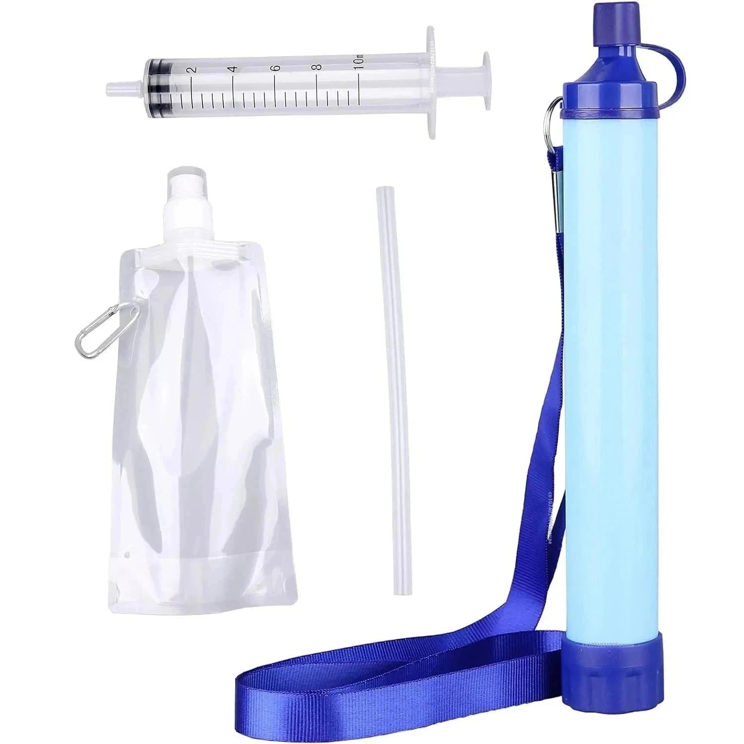 Noodpakket Compleet - Waterfilter - Opbergzak - Solar Powerbank - Gasfornuis - Nood Radio - EHBO-kit - Isolatiedeken - AE-trading