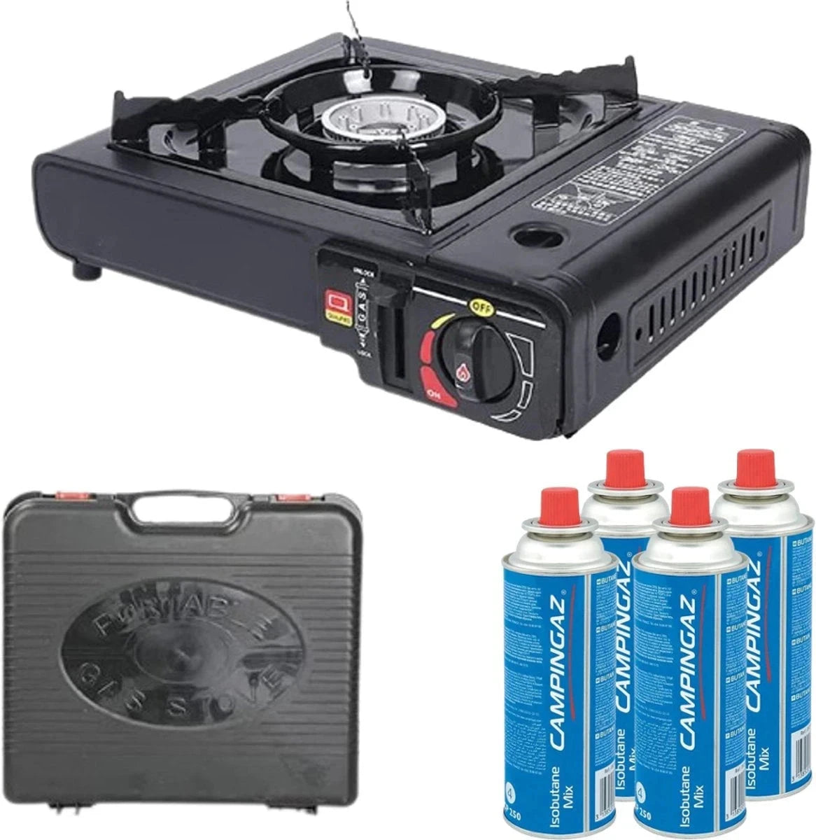 Noodpakket Compleet - Waterfilter - Opbergzak - Solar Powerbank - Gasfornuis - Nood Radio - EHBO-kit - Isolatiedeken - AE-trading