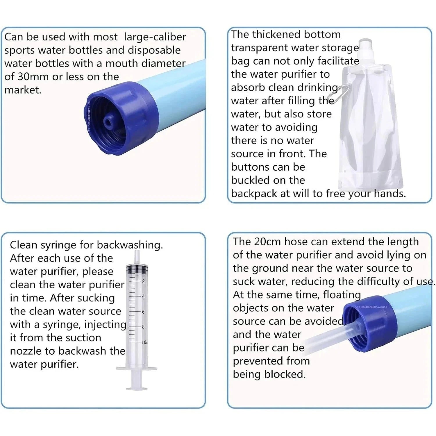 Noodpakket voor 72 Uur op advies van Overheid Black Out Compleet - Walkie Talkie - Waterfilter - Opbergzak - Solar Powerbank - Gasfornuis - Nood Radio - EHBO-kit - Isolatiedeken - AE-trading
