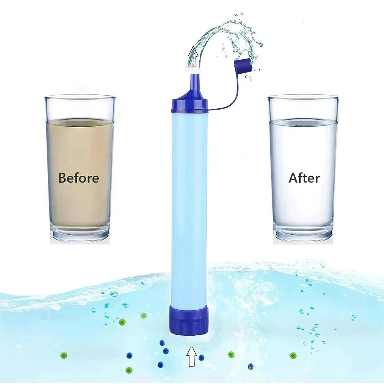Noodpakket Compleet - Waterfilter - Opbergzak - Solar Powerbank - Gasfornuis - Nood Radio - EHBO-kit - Isolatiedeken - AE-trading