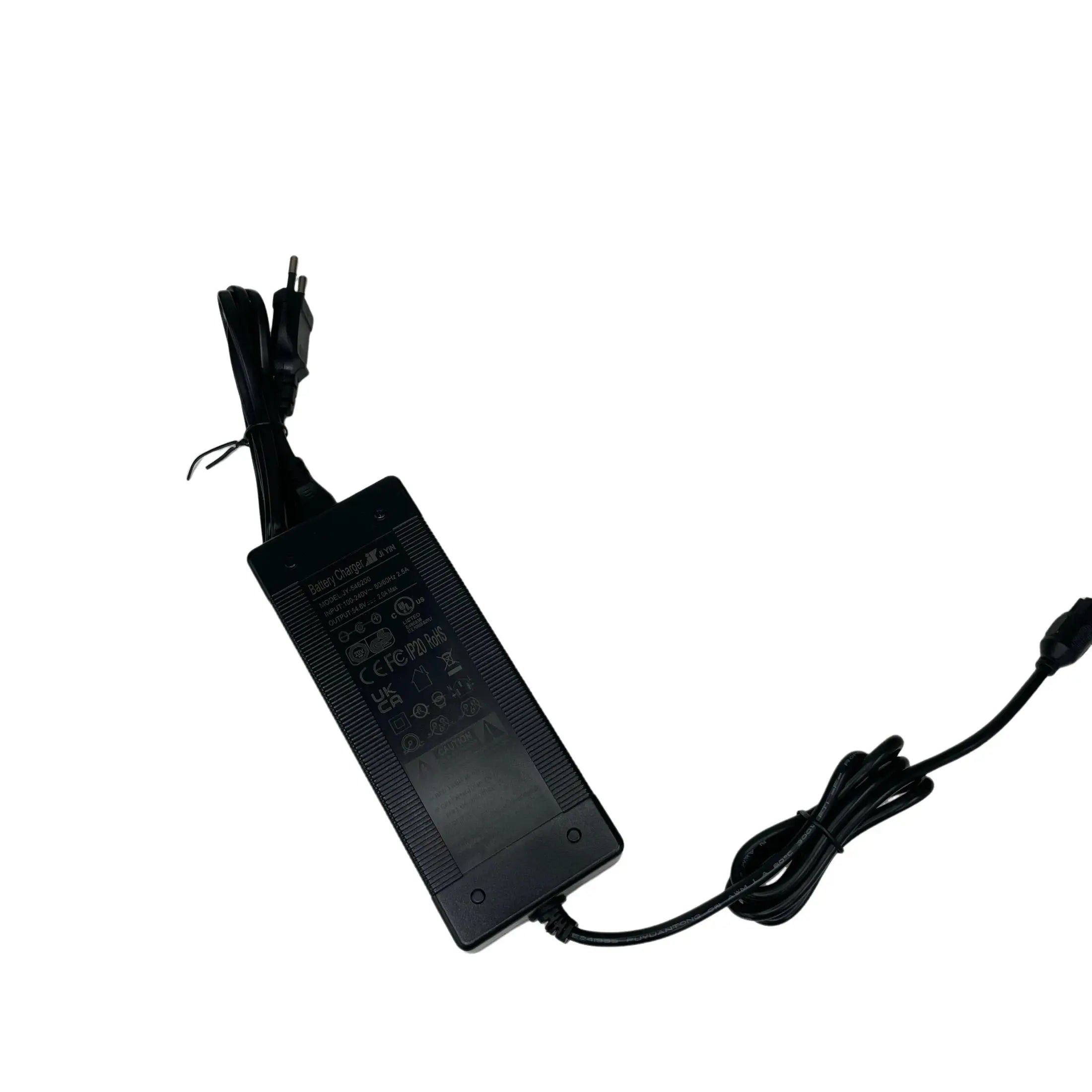 Oplader V20 Fatbike QmWheel Nieuw model 3 pins - AE-trading