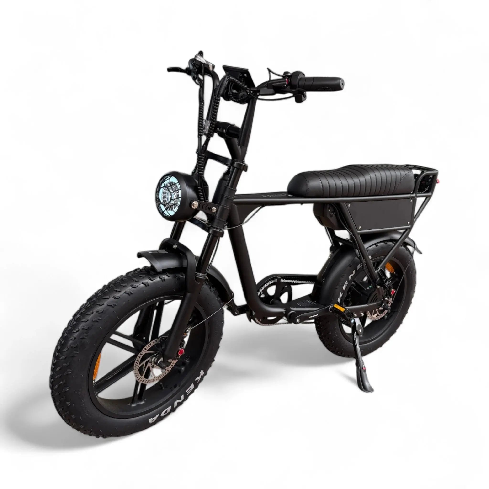 Ouxi C63 - Fatbike - Zwart - 20x4 inch - Accu 48V (15Ah) - 250W (60Nm) Motor - Shimano 7 Versnellingen - Hydraulische Remmen - AE-trading