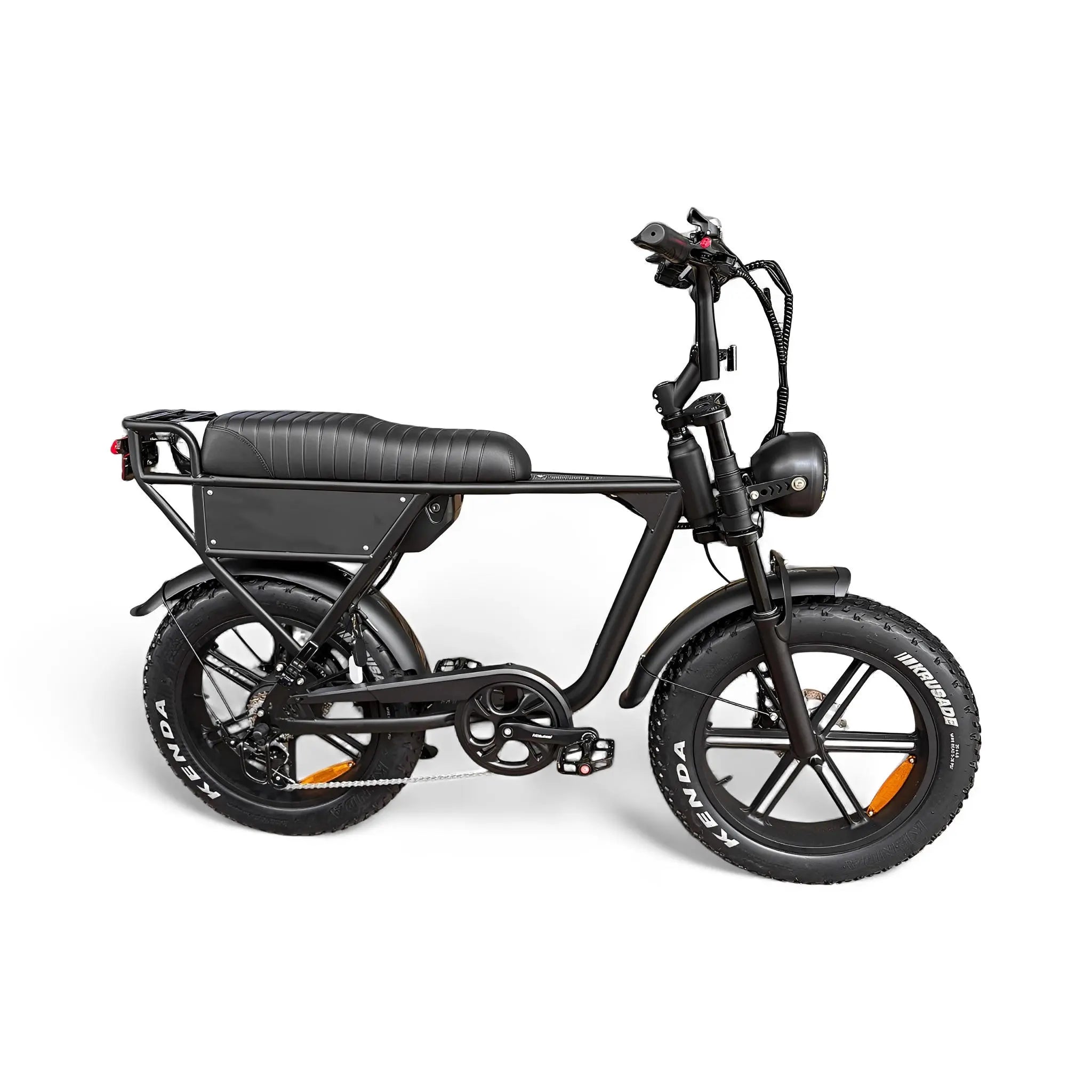 Ouxi C63 - Fatbike - Zwart - 20x4 inch - Accu 48V (15Ah) - 250W (60Nm) Motor - Shimano 7 Versnellingen - Hydraulische Remmen - AE-trading