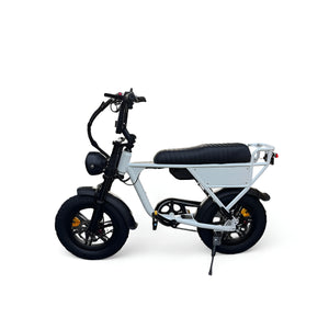 Ouxi C63 Mini Fatbike - Kinderfatbike - Wit - 16x4 inch - Accu 36V (10.5Ah) - 250W Motor - Shimano 7 Versnellingen - Hydraulische Remmen - AE-trading