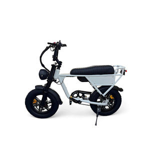 Ouxi C63 Mini Fatbike - Kinderfatbike - Wit - 16x4 inch - Accu 36V (10.5Ah) - 250W Motor - Shimano 7 Versnellingen - Hydraulische Remmen - AE-trading