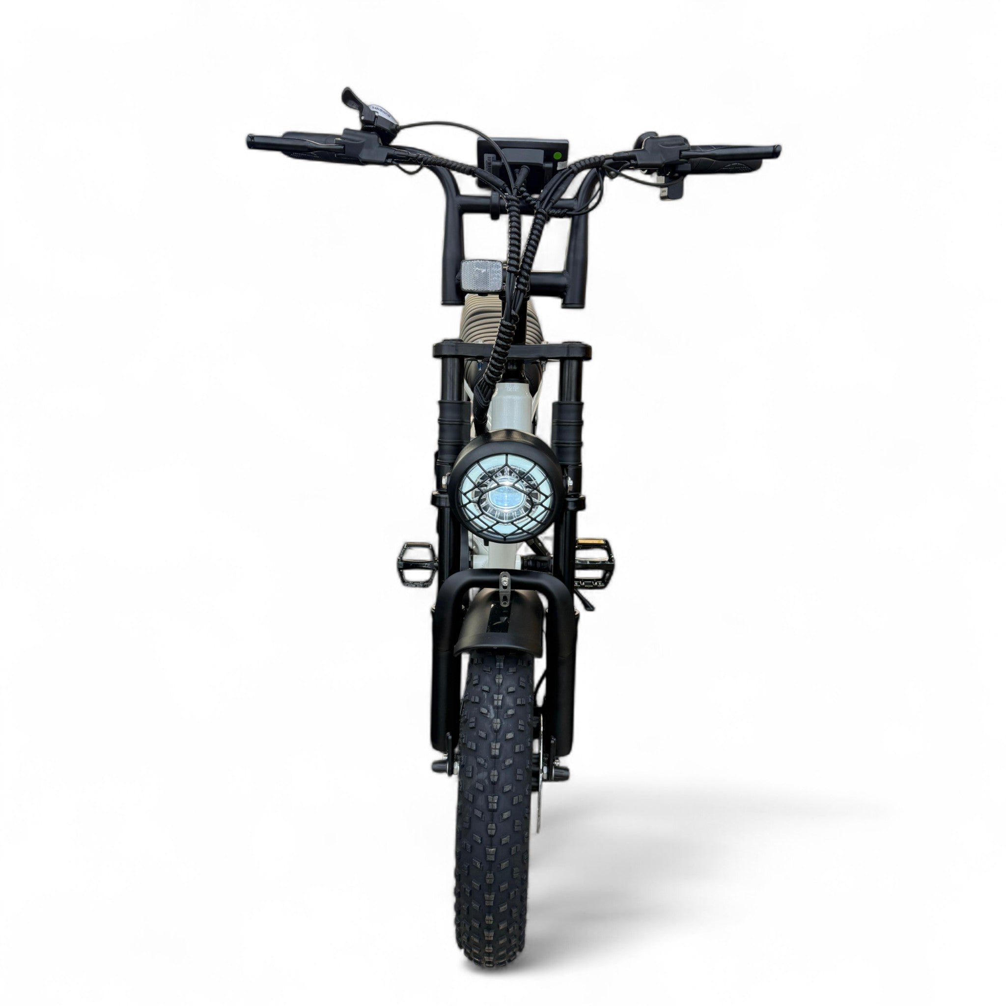 Ouxi C63 Mini Fatbike - Kinderfatbike - Wit - 16x4 inch - Accu 36V (10.5Ah) - 250W Motor - Shimano 7 Versnellingen - Hydraulische Remmen - AE-trading
